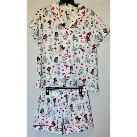 Disney Store Princess Animators' Collection Pajama Set for Women Sz M - Picture 1 of 12